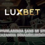 Casino Oyunlarında Şans mı Strateji mi?